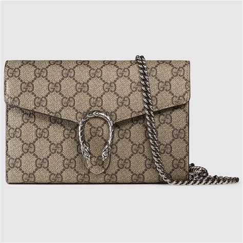 gucci beige gg dionysus wallet chain bag|gucci wallet on chain review.